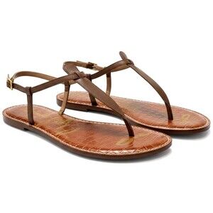 Sam Edelman Women's Gigi Thong Sandal Size 9 Brown